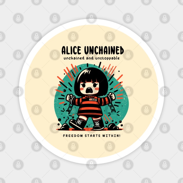 ALICE UNCHAINED Magnet by Fabrik